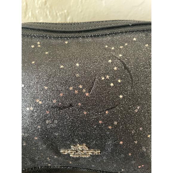 Coach Isla Chain Crossbody Purse Star Glitter F37748 Festival Concert Event Punk - Picture 14 of 15